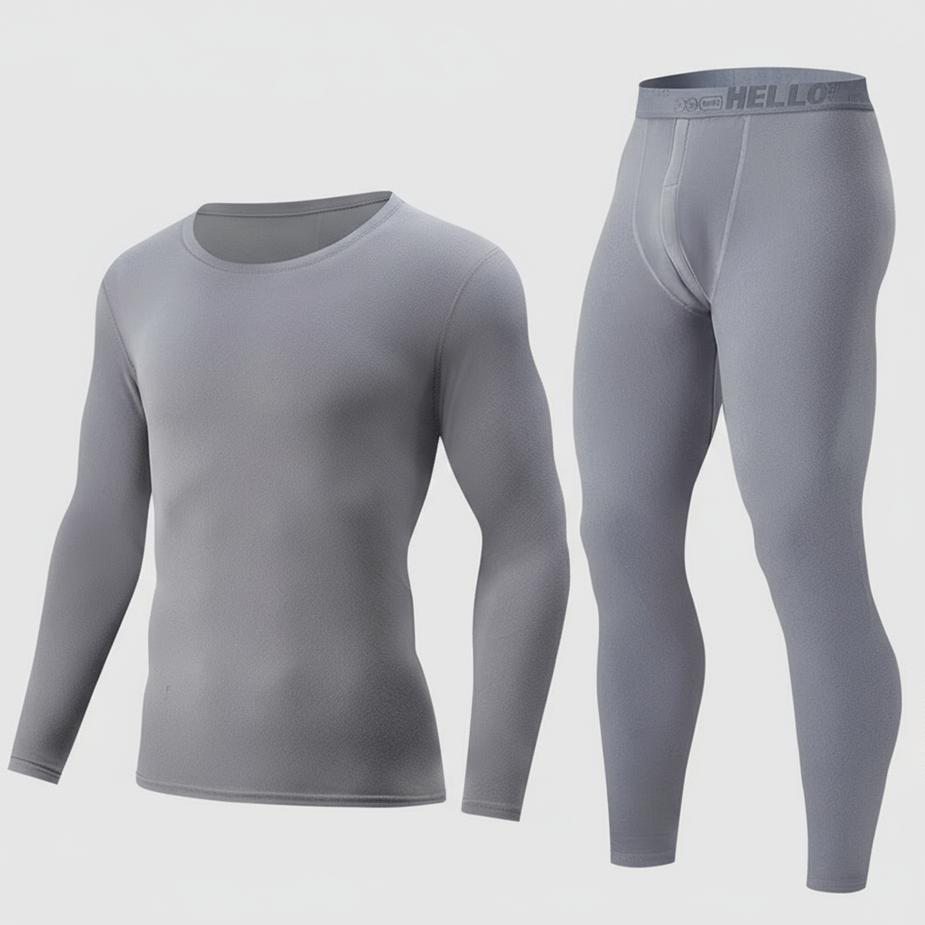 Heren Thermisch Ondergoed Set | Lange Mouwen en Broek