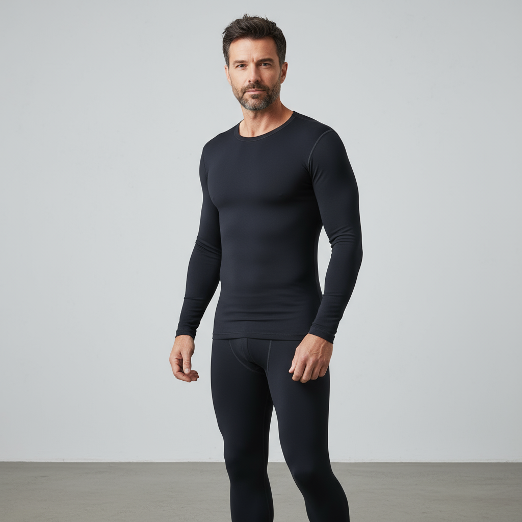 Heren Thermisch Ondergoed Set | Lange Mouwen en Broek