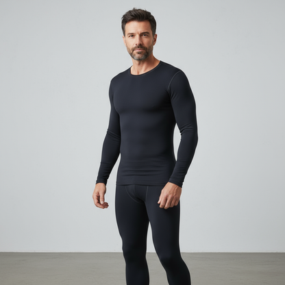 Heren Thermisch Ondergoed Set | Lange Mouwen en Broek