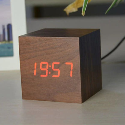 Cube Digitale Klok | Moderne Bureauklok 0