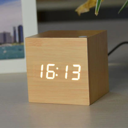Cube Digitale Klok | Moderne Bureauklok 11