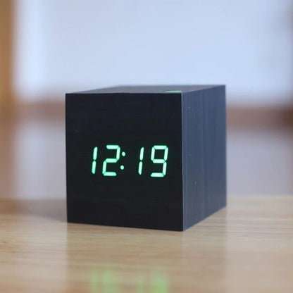 Cube Digitale Klok | Moderne Bureauklok 7