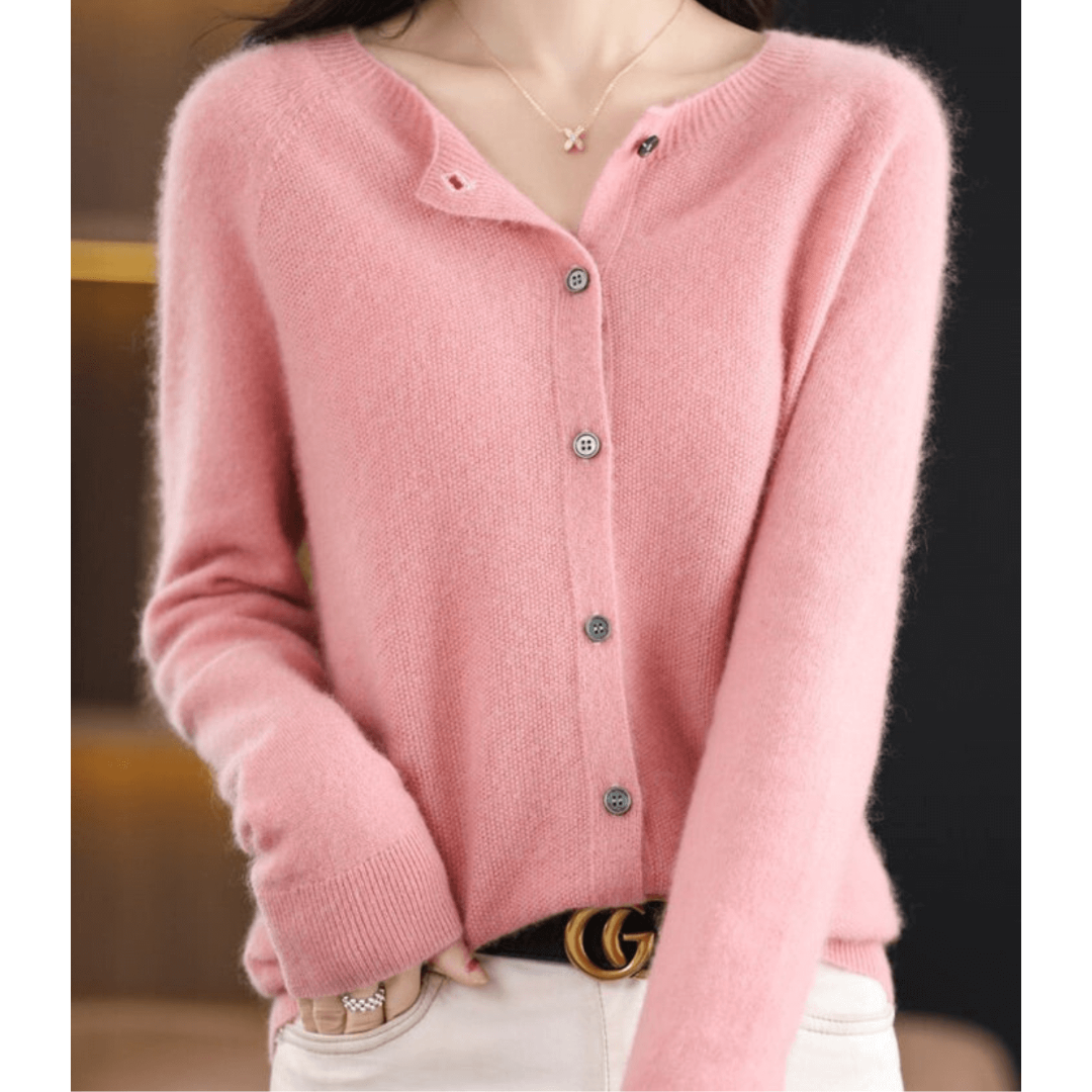 Dames Cardigan met Knoppen | Tijdloos Vest 1
