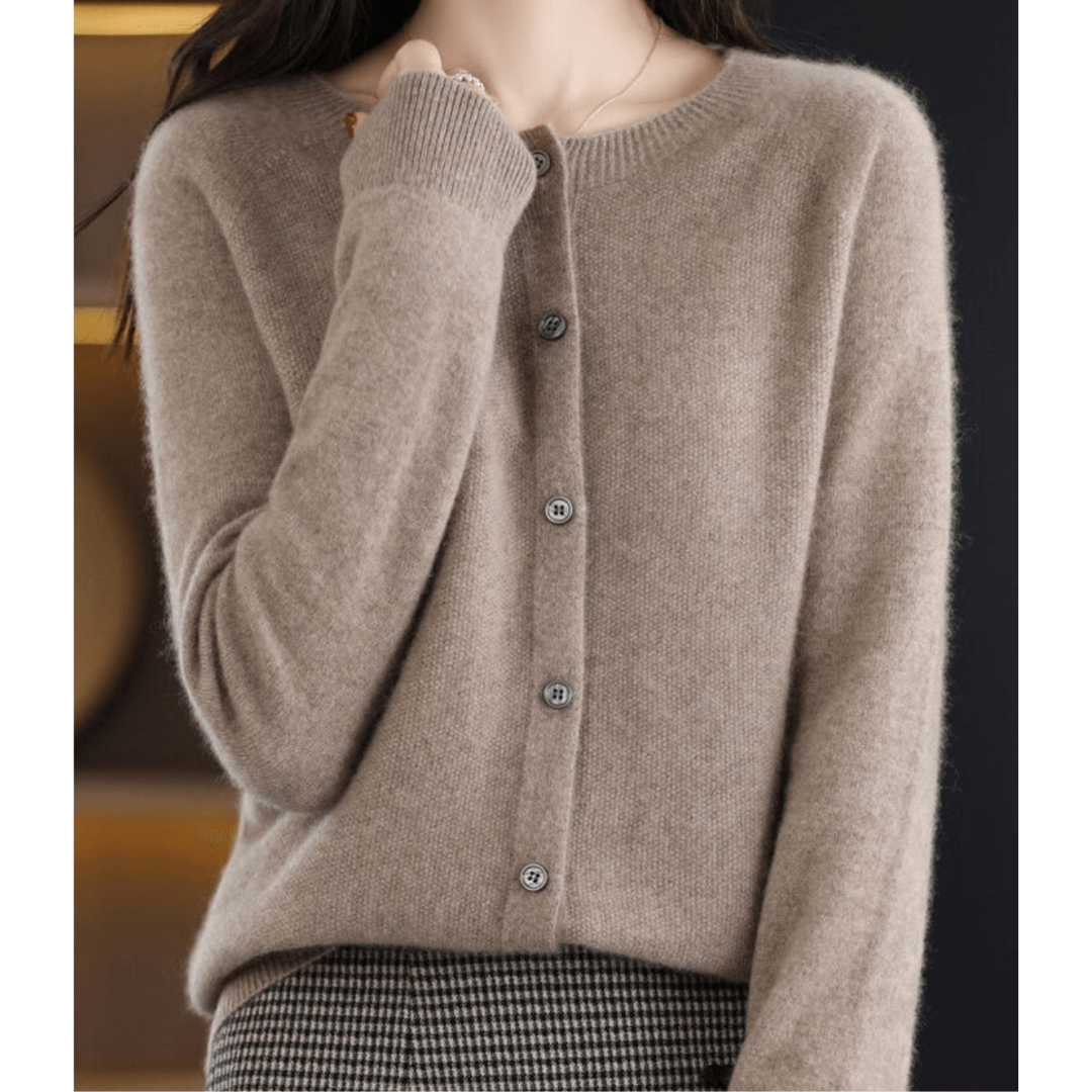 Dames Cardigan met Knoppen | Tijdloos Vest 8