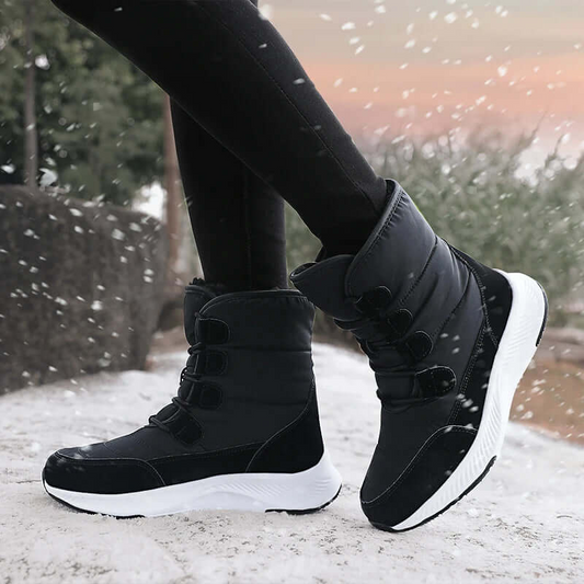 Dames Combatlaarzen | Waterafstotend Mid-Calf met Klittenbandsluiting 0