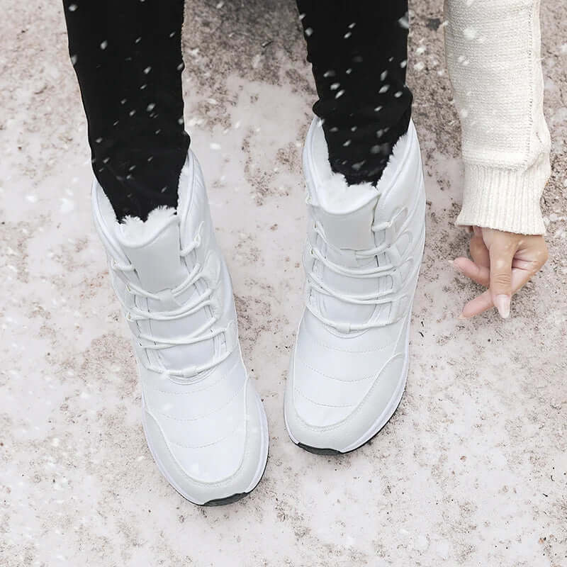 Dames Combatlaarzen | Waterafstotend Mid-Calf met Klittenbandsluiting 1