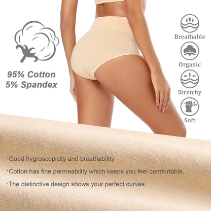 Dames Hoge Taille Ondergoed Set | 5 Stuks Katoen 4