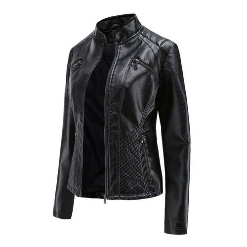 Dames Leren Jas | Tijdloze Elegantie 0