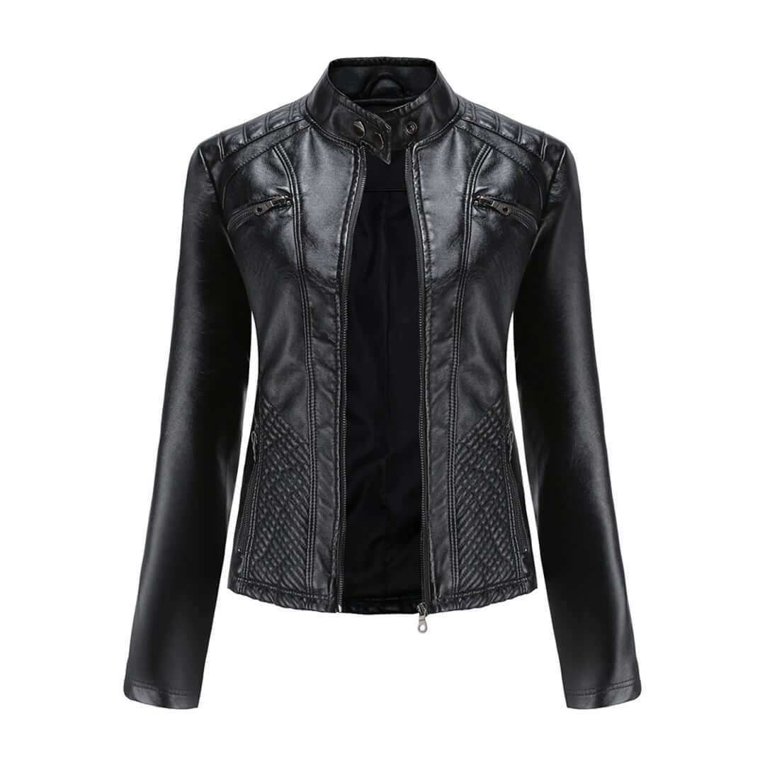 Dames Leren Jas | Tijdloze Elegantie 1