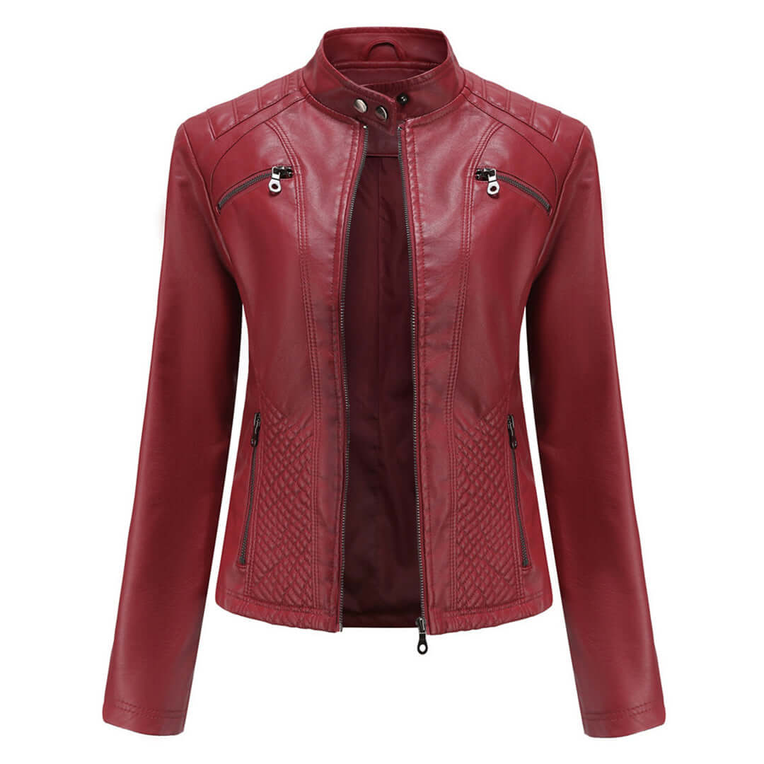 Dames Leren Jas | Tijdloze Elegantie 3