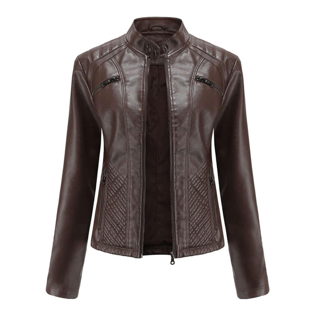 Dames Leren Jas | Tijdloze Elegantie 4