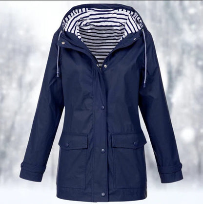 Dames Waterdichte Regenjas met Capuchon | Functionele Buitenkleding 3