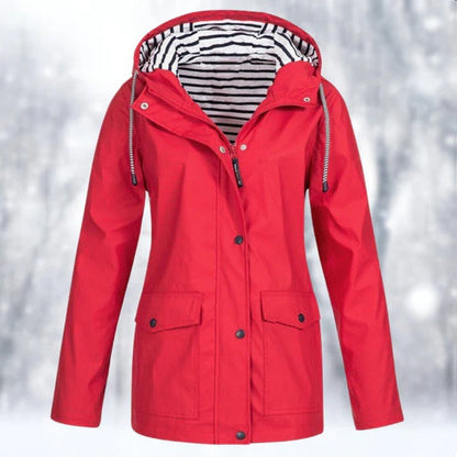 Dames Waterdichte Regenjas met Capuchon | Functionele Buitenkleding 5