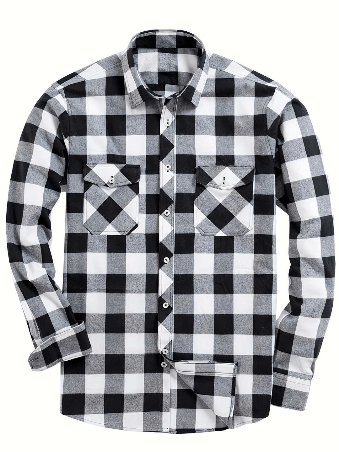 Deja | Casual Heren Blouse met Lumberjack Print 2