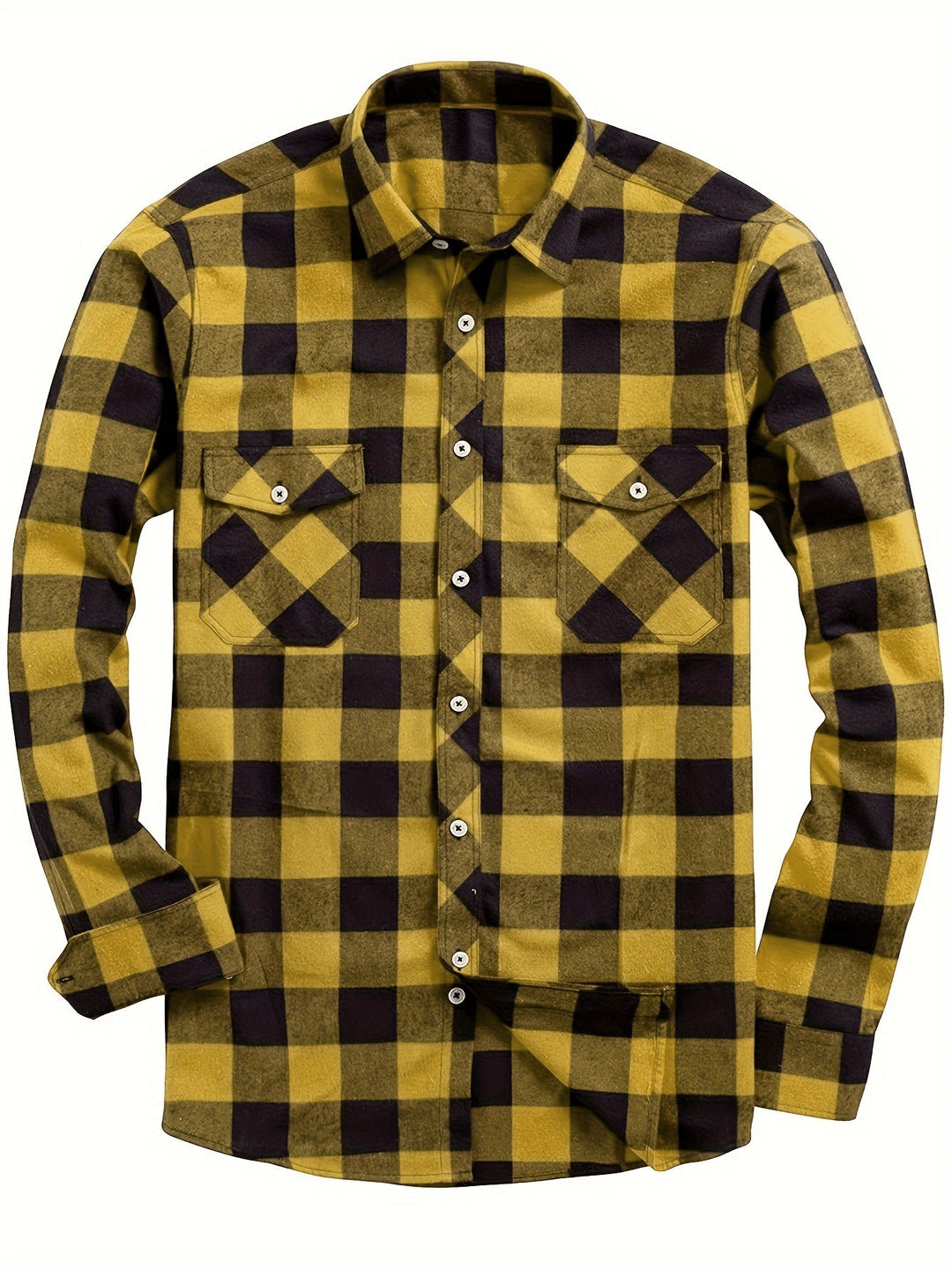 Deja | Casual Heren Blouse met Lumberjack Print 7