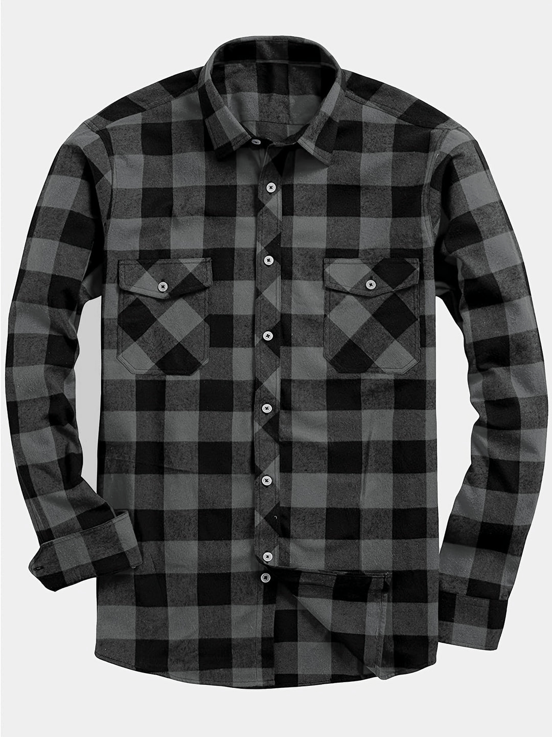 Deja | Casual Heren Blouse met Lumberjack Print 8