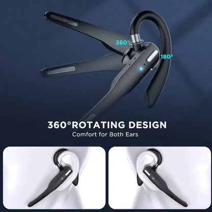 Draadloze Bluetooth 5.1 Noise Cancelling Headset | Trucker Dual Mic 4