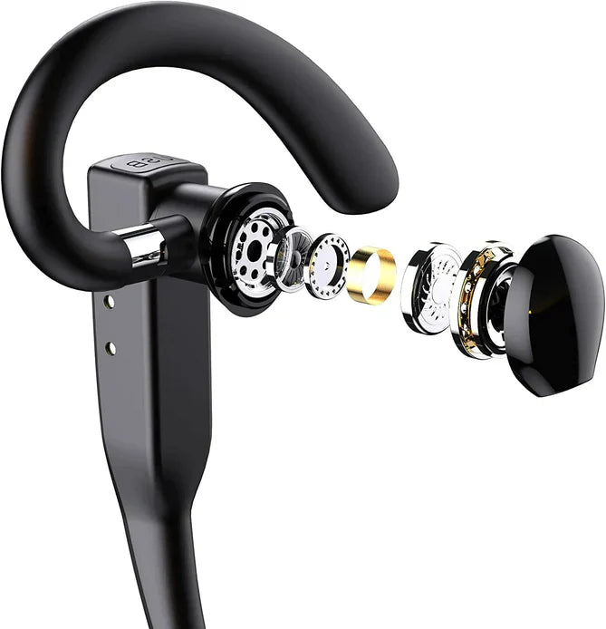 Draadloze Bluetooth 5.1 Noise Cancelling Headset | Trucker Dual Mic 7