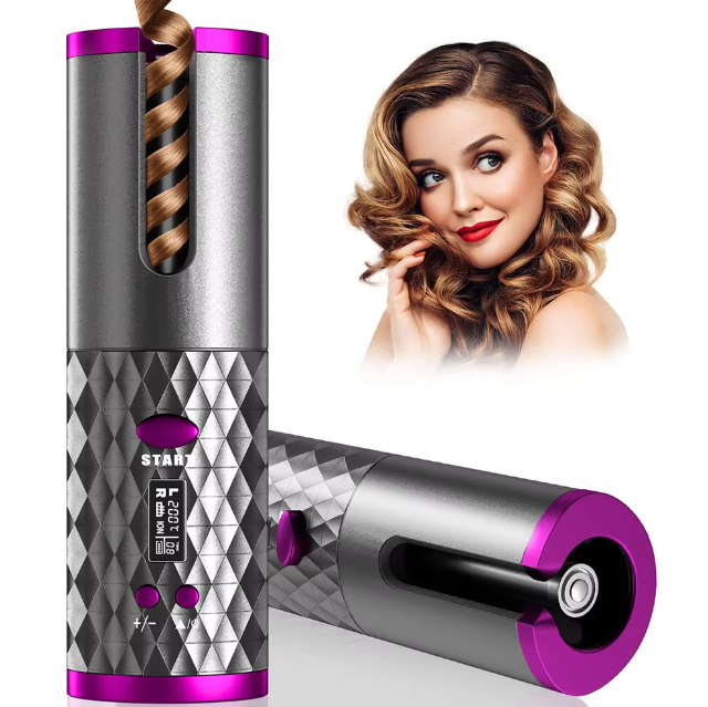 Draadloze Haarkruller | Keramische Styling Tool voor Perfecte Krullen 0