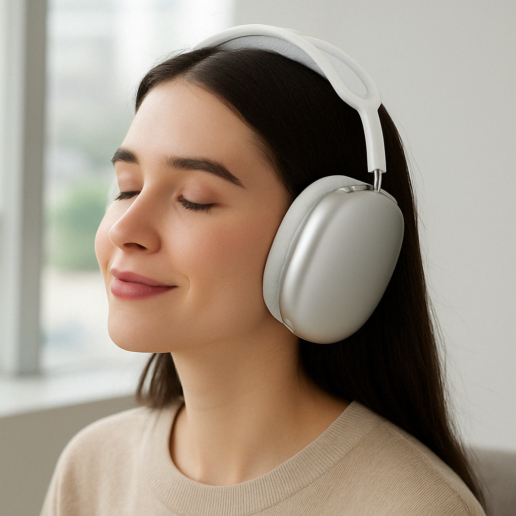 Draadloze Ruisonderdrukkende Koptelefoon | Bluetooth Hoofdtelefoon 2