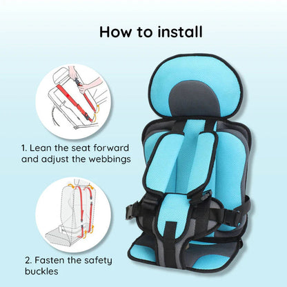 Draagbare Peuter Booster | Reisautostoel voor Kinderen 5