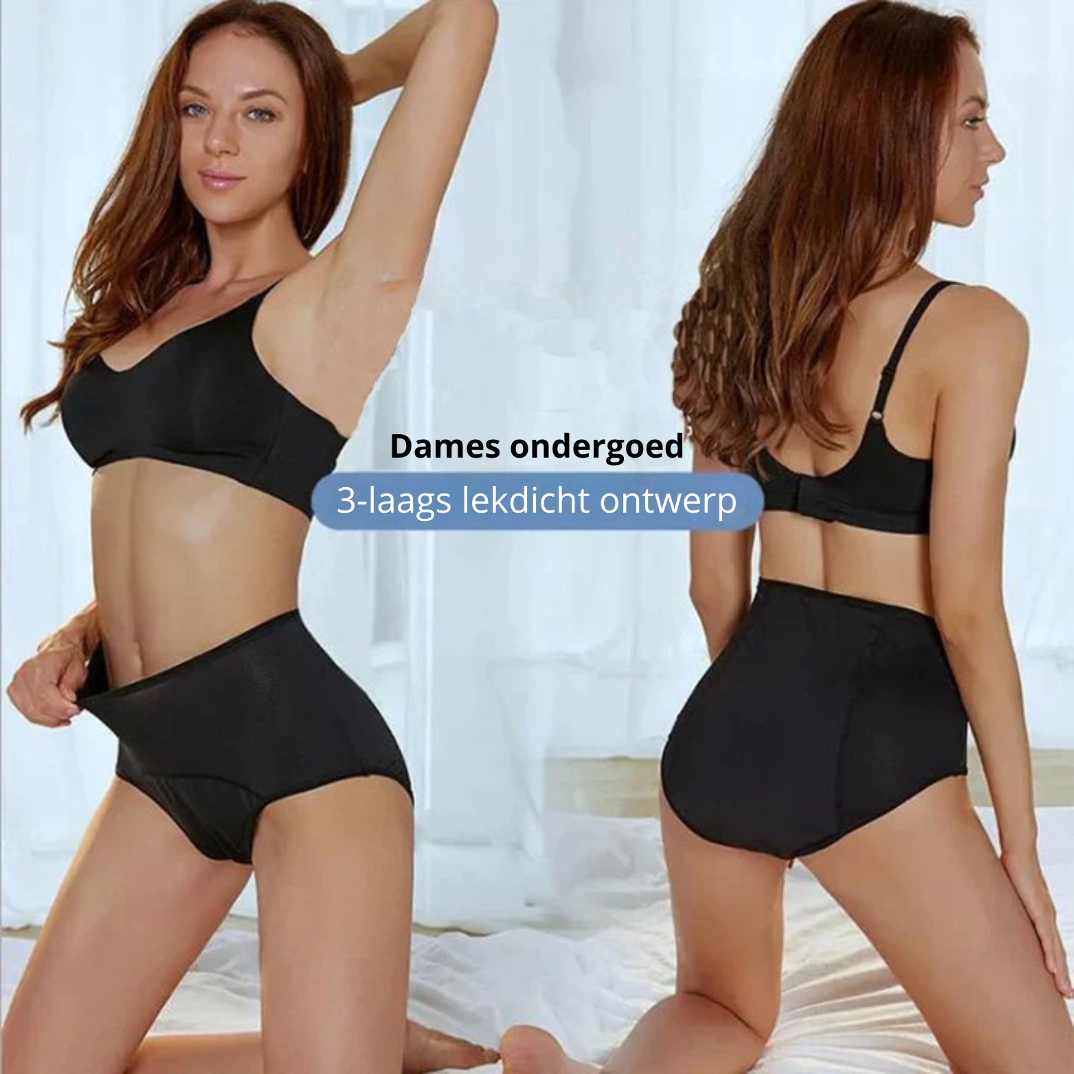 Droog Blijvend Dames Ondergoed | 4-pack Naadloos & Ademend 1