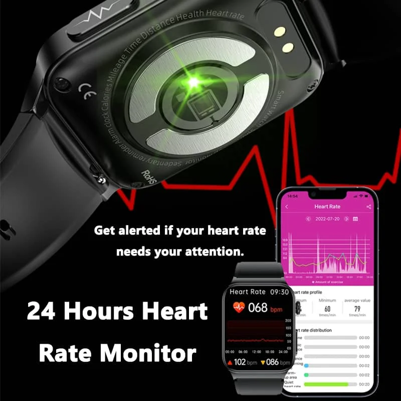 ECG Smartwatch | Multifunctionele Gezondheidsmonitor 4