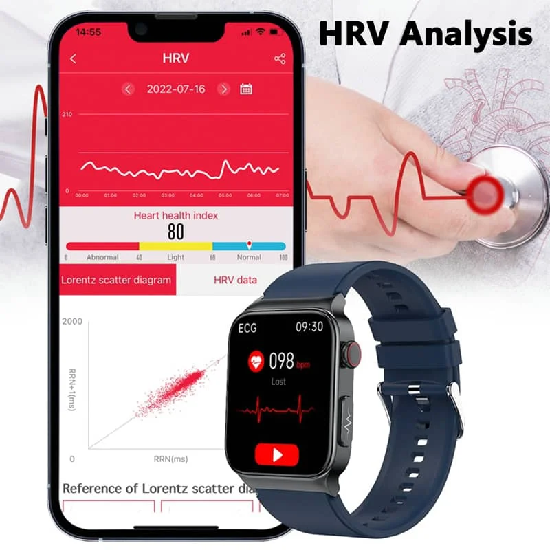 ECG Smartwatch | Multifunctionele Gezondheidsmonitor 5