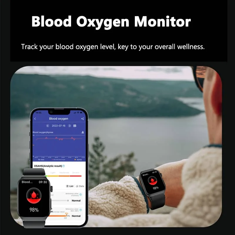 ECG Smartwatch | Multifunctionele Gezondheidsmonitor 6