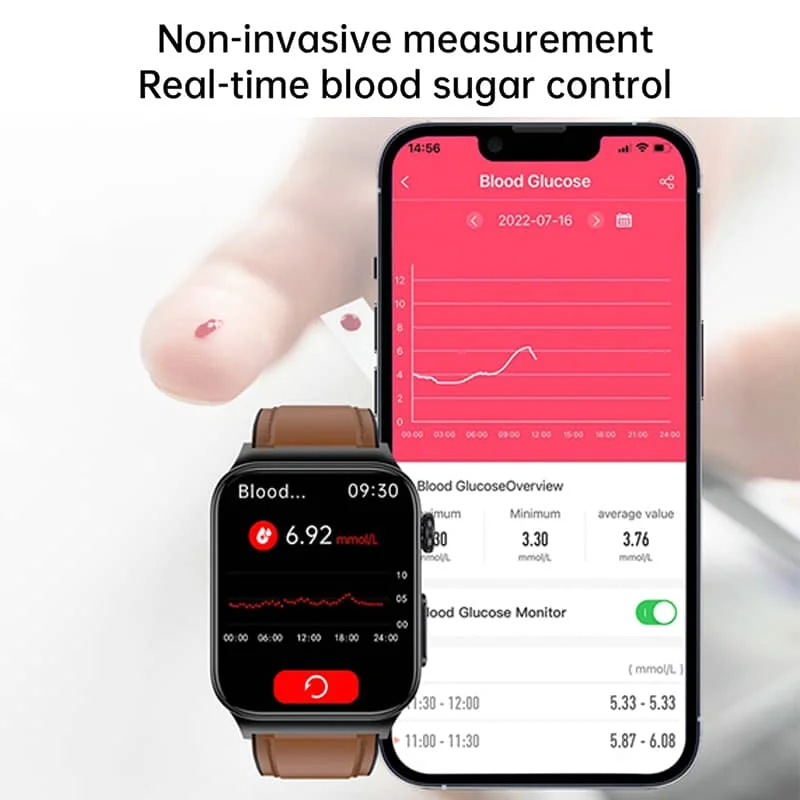 ECG Smartwatch | Multifunctionele Gezondheidsmonitor 8