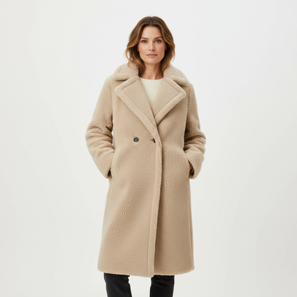 Teddy Mantel | Giacca Invernale Oversize Da Donna