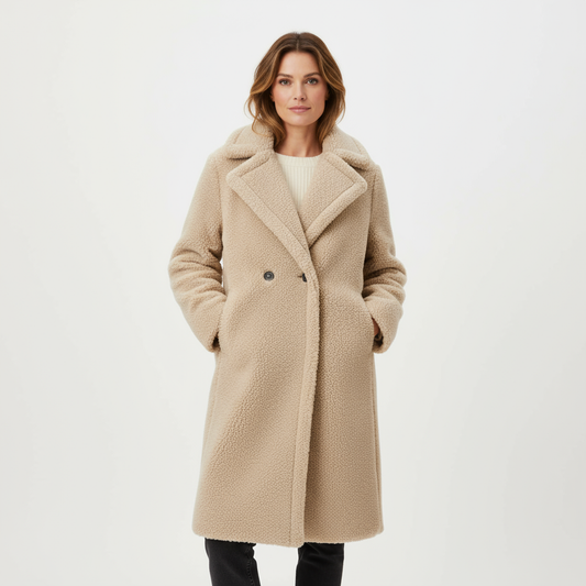 Teddy Mantel | Giacca Invernale Oversize Da Donna