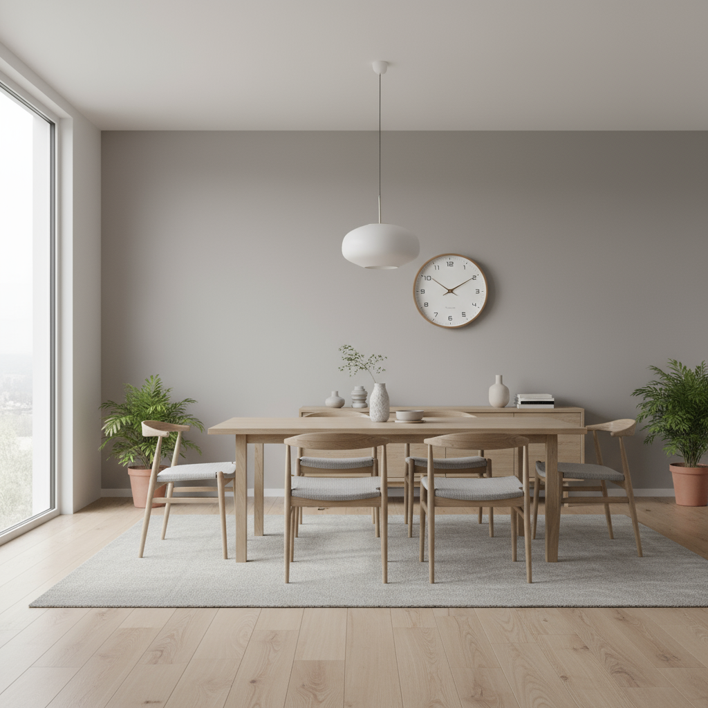 EleQuartz | Houten Wandklok 30 cm Minimalistisch Design 2