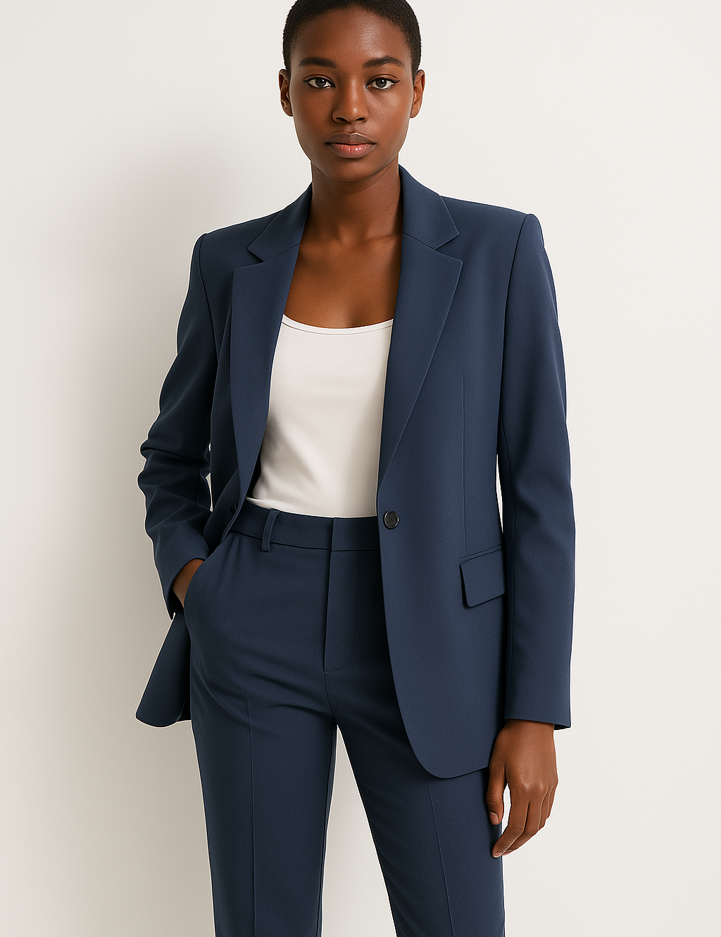 Elegante Blazer en Broek Set | Dames Kleding 1