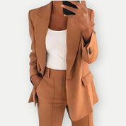 Elegante Blazer en Broek Set | Dames Kleding 6