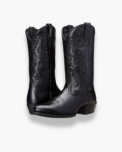 Elegante Cowboylaarzen Dames | Zwarte Westernlaarzen 0
