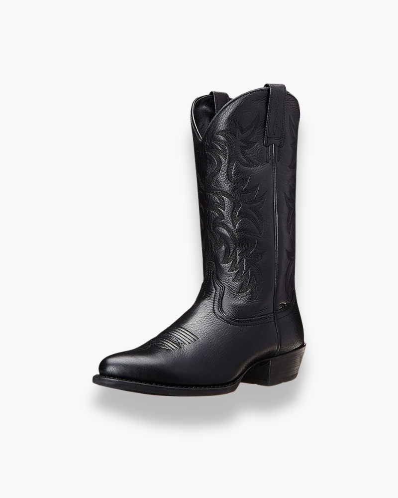 Elegante Cowboylaarzen Dames | Zwarte Westernlaarzen 5