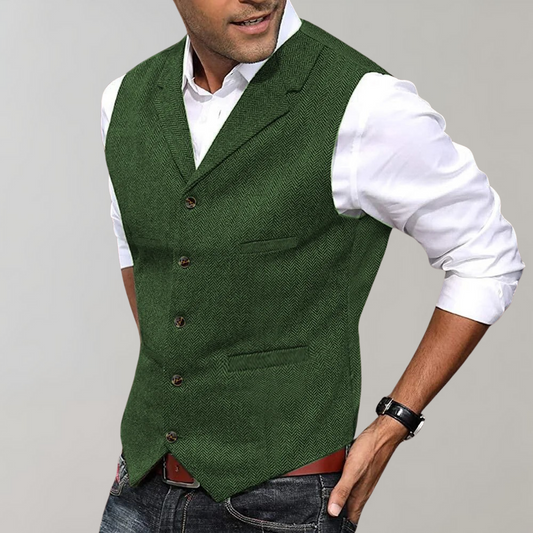 Elegante Heren Gilet | Duurzaam Herengilet voor Elke Gelegenheid 0