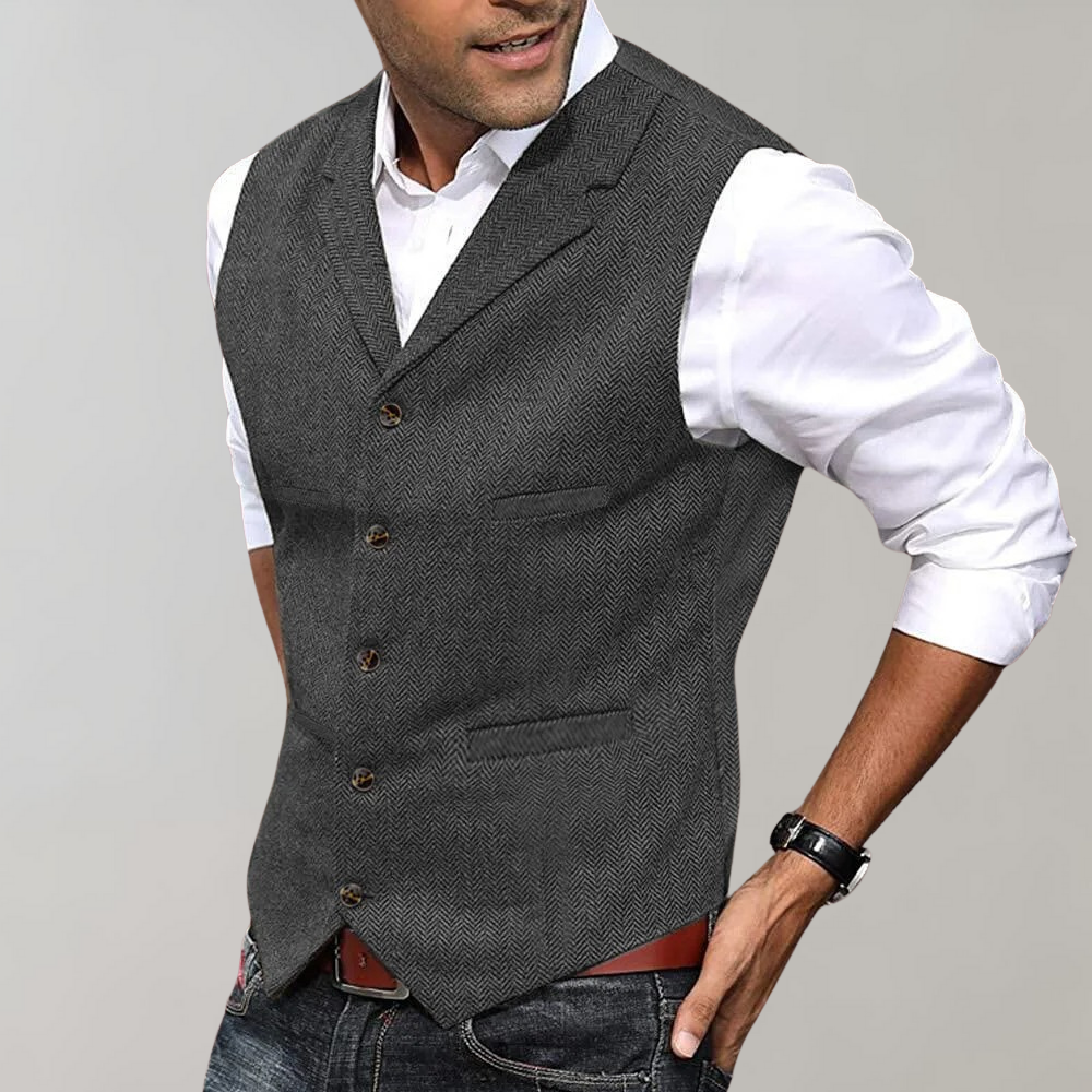 Elegante Heren Gilet | Duurzaam Herengilet voor Elke Gelegenheid 2