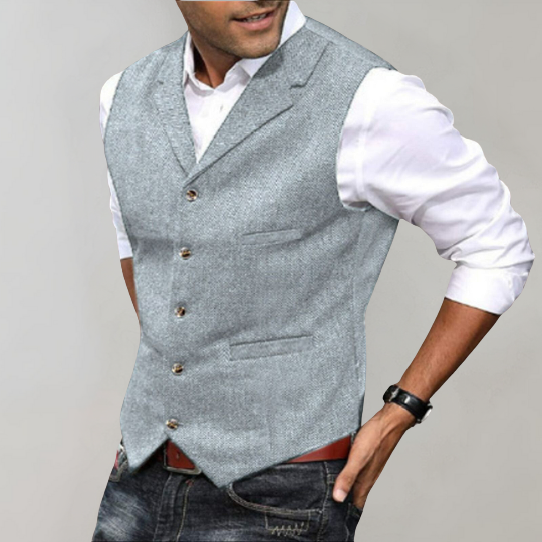 Elegante Heren Gilet | Duurzaam Herengilet voor Elke Gelegenheid 5