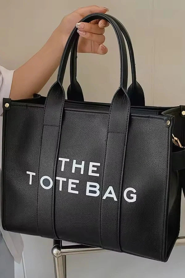 Elegante Leren-Look Tote Tas | Stijlvolle Handtas 1