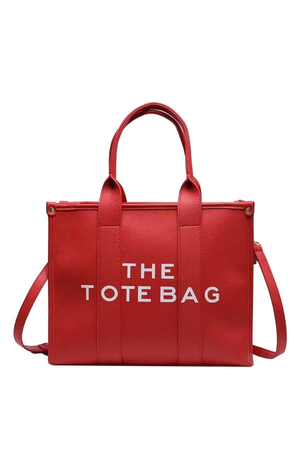 Elegante Leren-Look Tote Tas | Stijlvolle Handtas 9