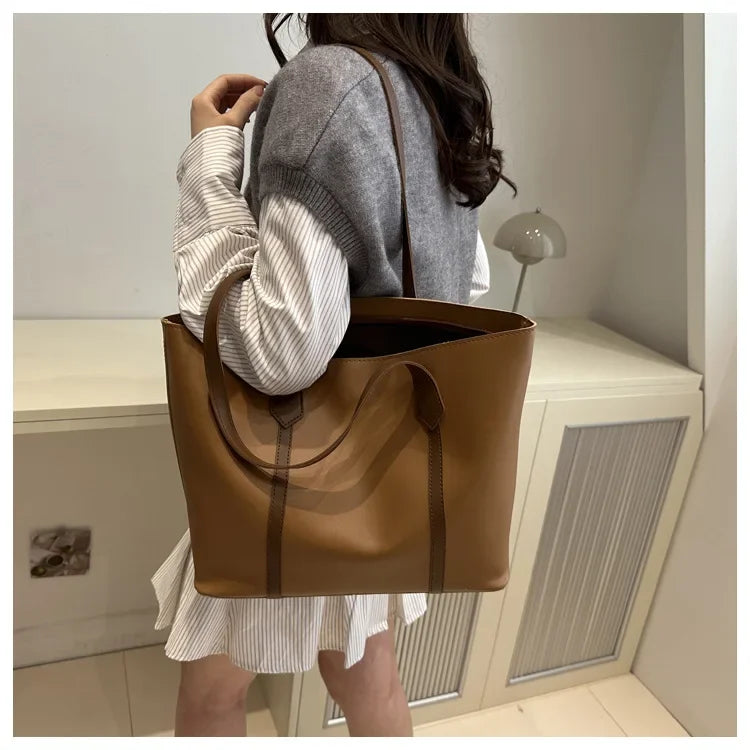 Elegante PU Shopper Tas Dames | Stijlvolle Handtas 4
