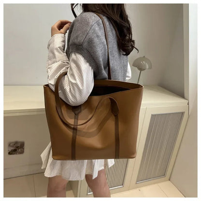 Elegante PU Shopper Tas Dames | Stijlvolle Handtas 4