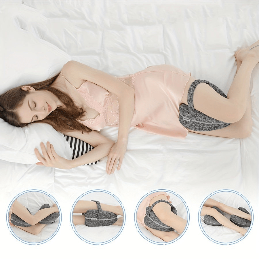 Ergonomisch Kniekussen | Memory Foam Ondersteuning voor Slaap 6