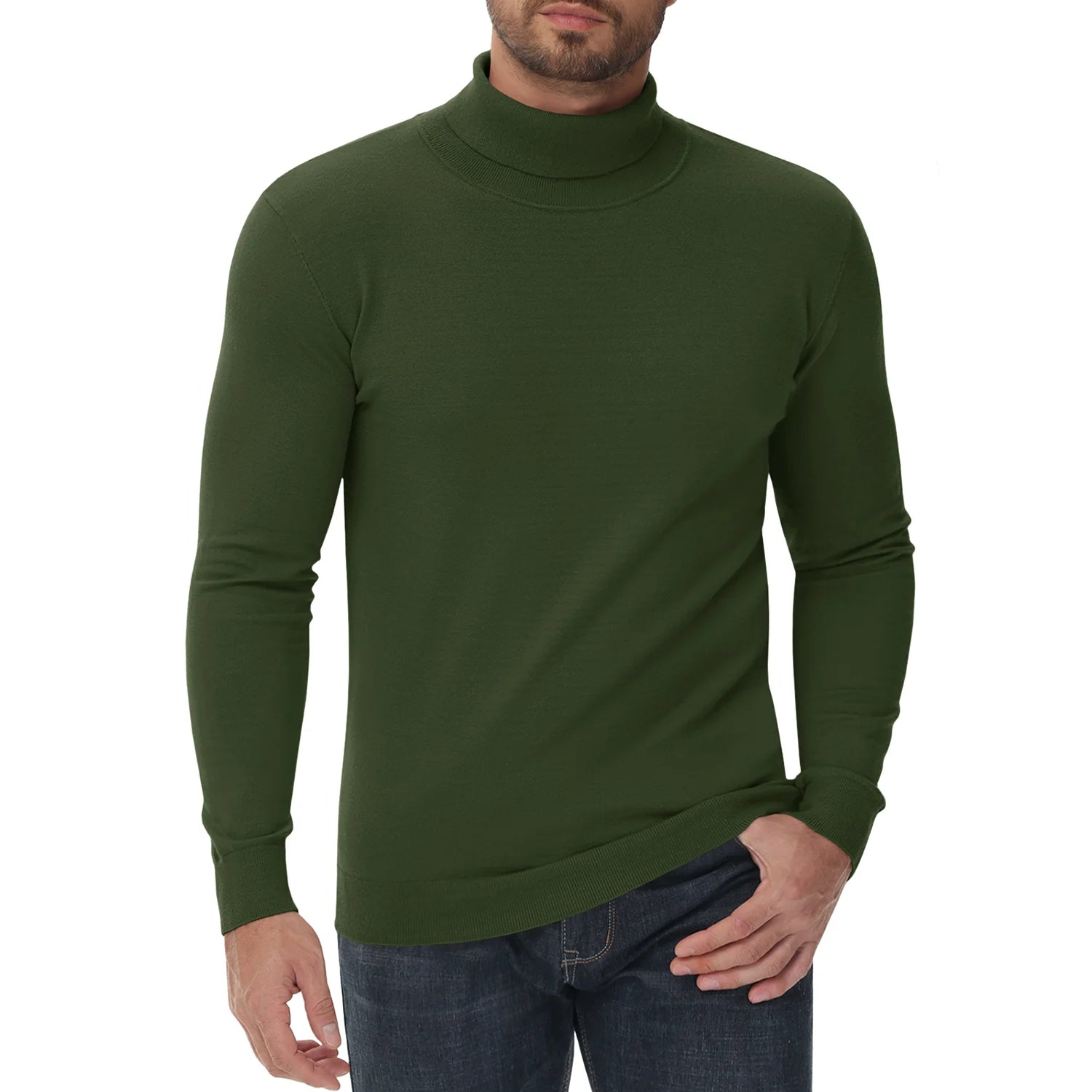 Fijngebreide Coltrui | Heren Slim Fit 13