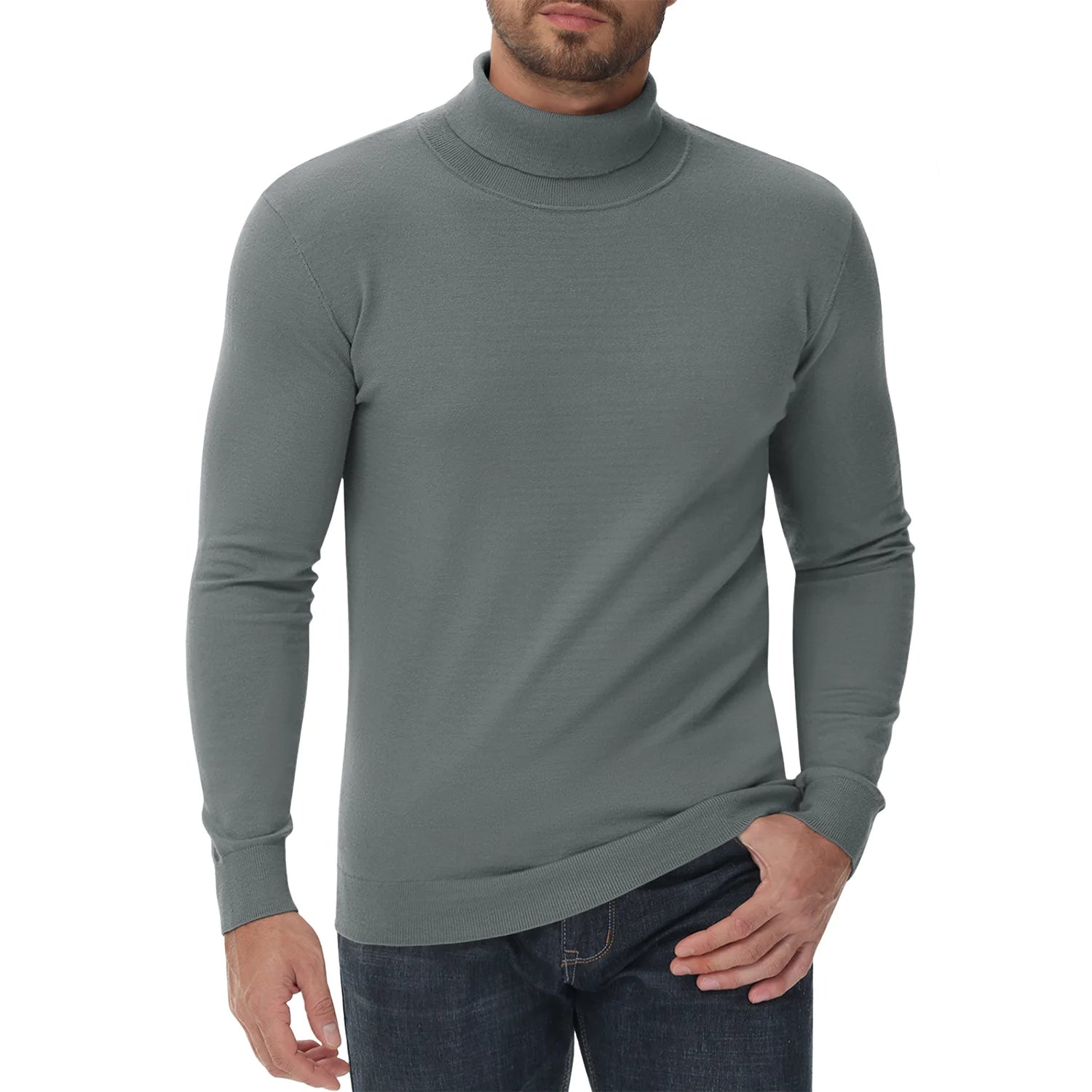 Fijngebreide Coltrui | Heren Slim Fit 14