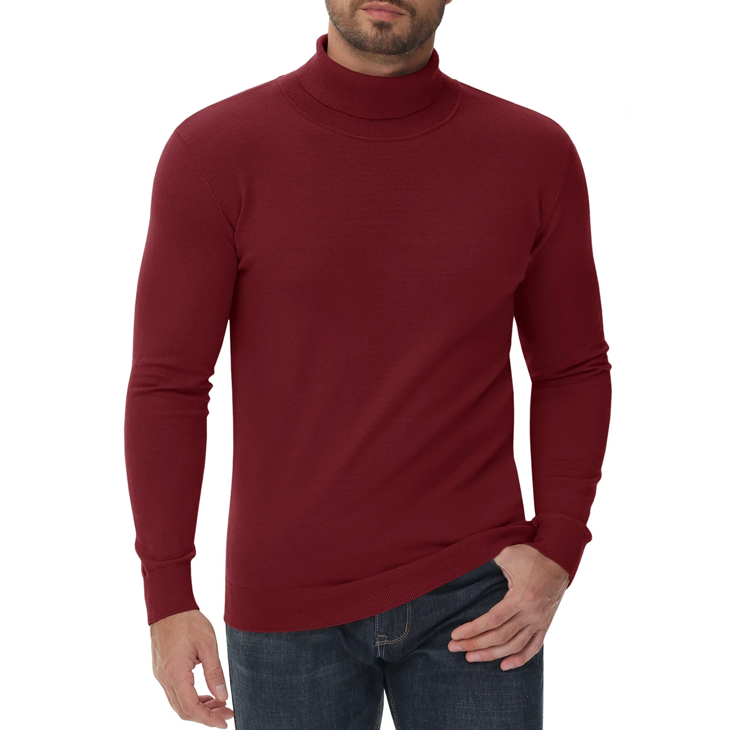 Fijngebreide Coltrui | Heren Slim Fit 15