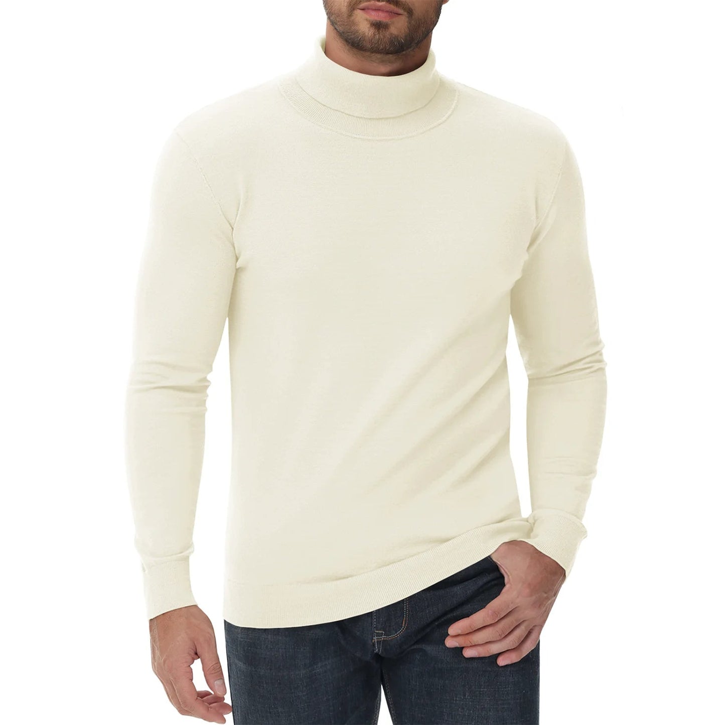 Fijngebreide Coltrui | Heren Slim Fit 3