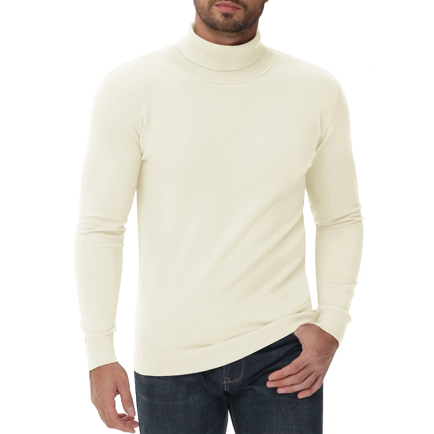 Fijngebreide Coltrui | Heren Slim Fit 3